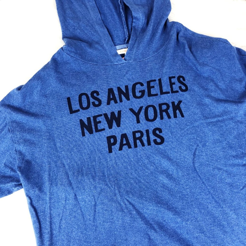NEW SUNDRY LA NY Paris Hoodie Sweatshirt Sz 2 - Picture 10 of 14